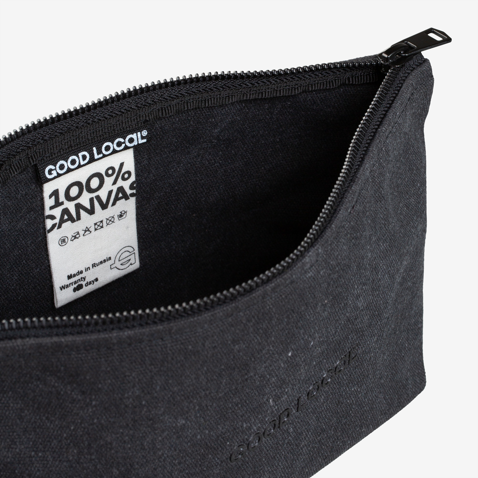картинка Сумка Necessaire Canvas Line Dark Gray Lite от магазина Good local