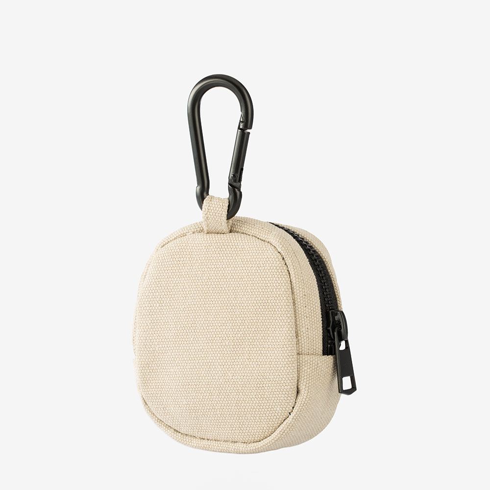 картинка Coin Case Canvas Line Beige от магазина Good local