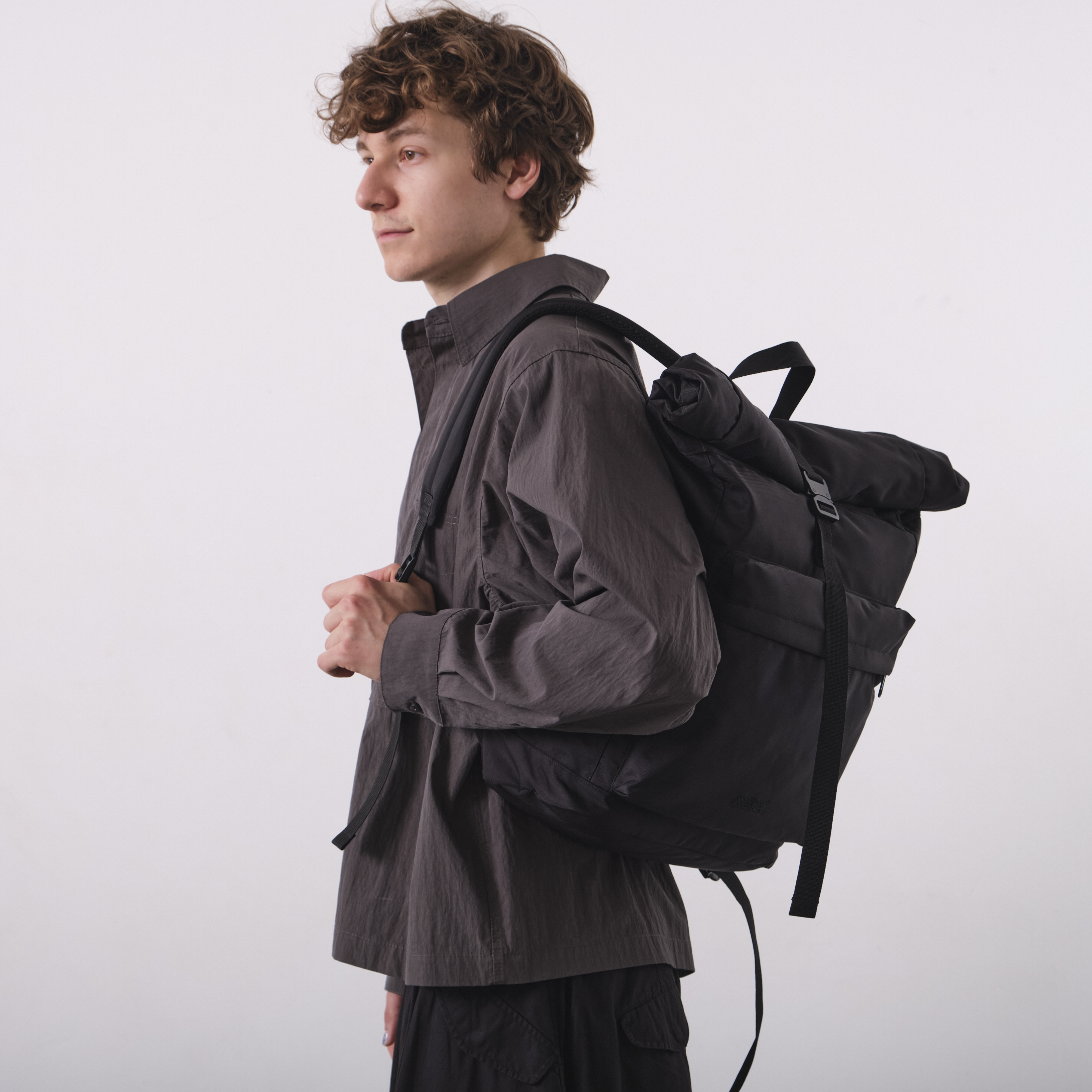 картинка Рюкзак Rolltop SS Black от магазина Good local
