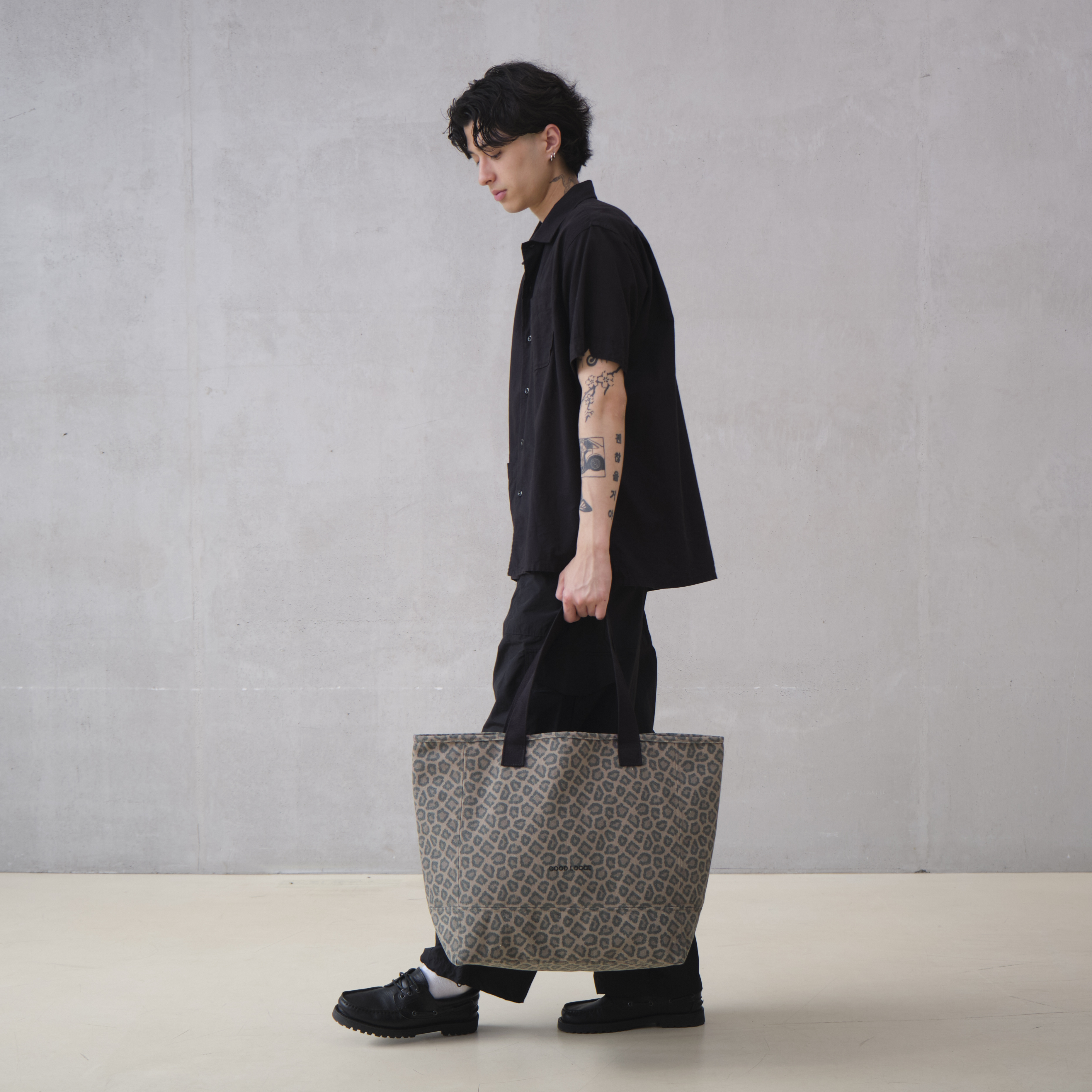картинка Сумка Shopper Canvas Line Leopard от магазина Good local