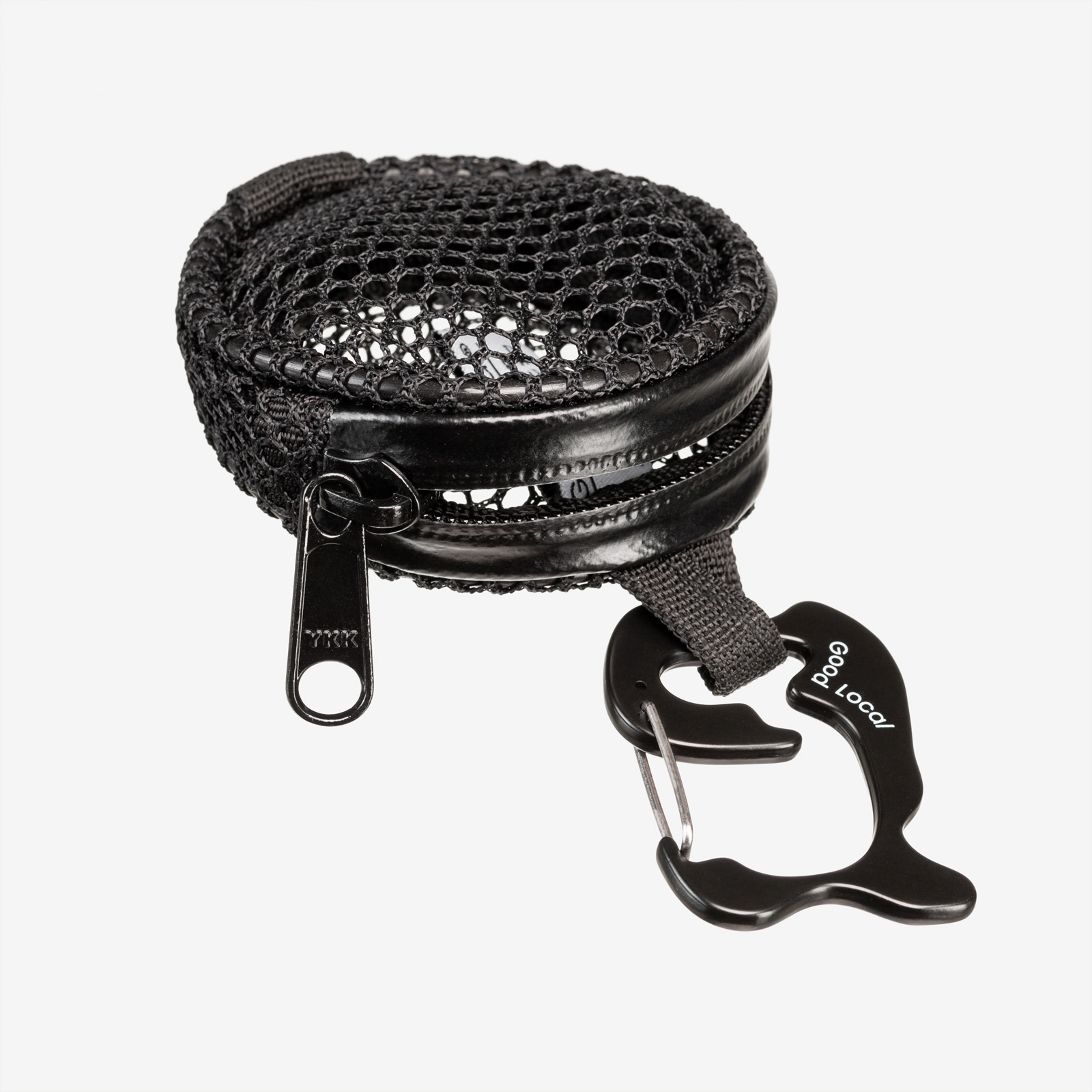 картинка Кошелек Coin Case Mesh Line Black от магазина Good local
