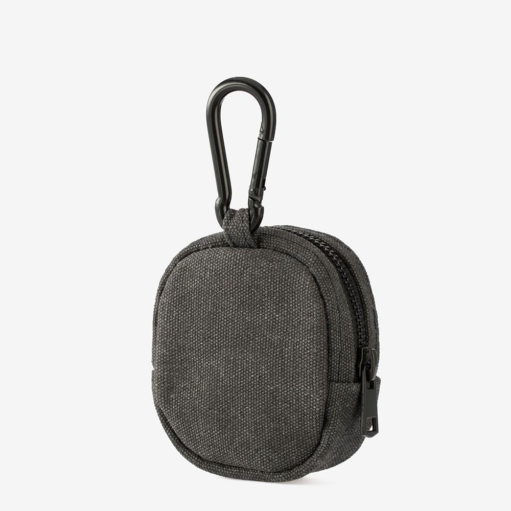 картинка Coin Case Canvas Line Dark Gray от магазина Good local