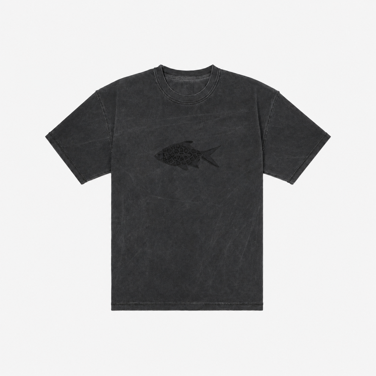 картинка Футболка T-shirt Canvas Line Gray Leopard Fish от магазина Good local