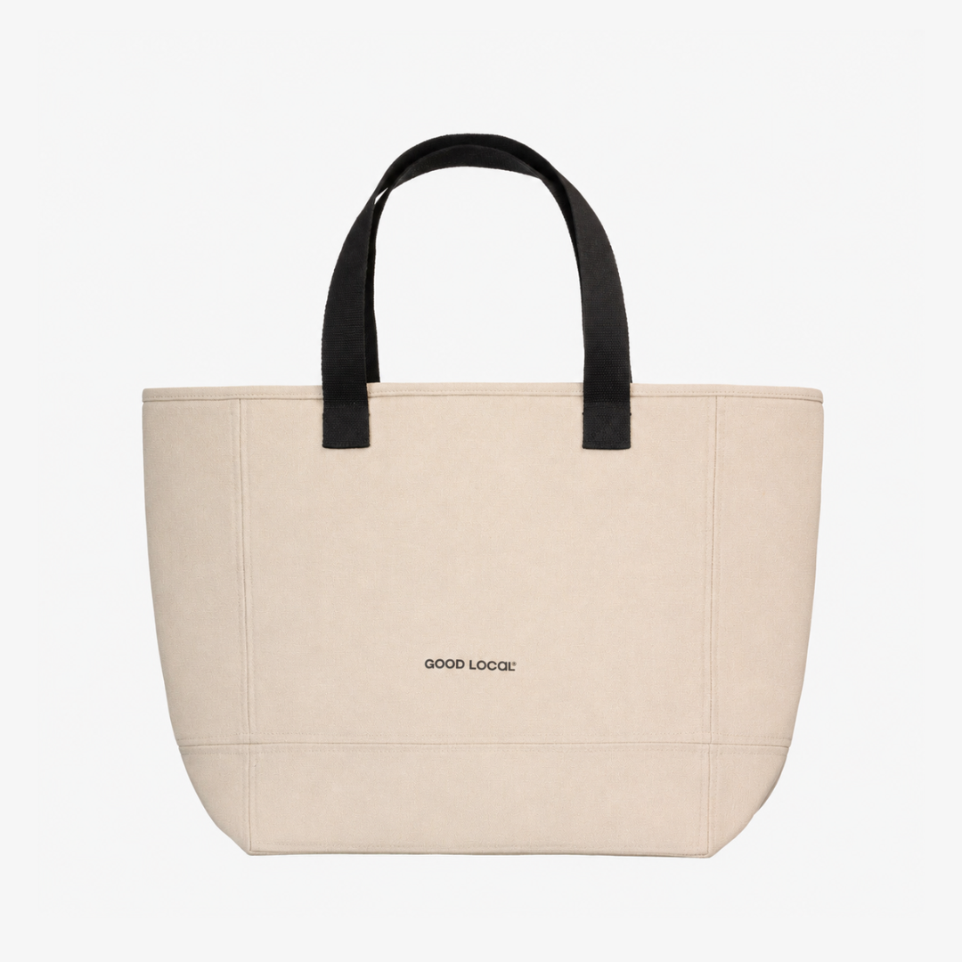 картинка Сумка Shopper Canvas Line Beige Lite от магазина Good local