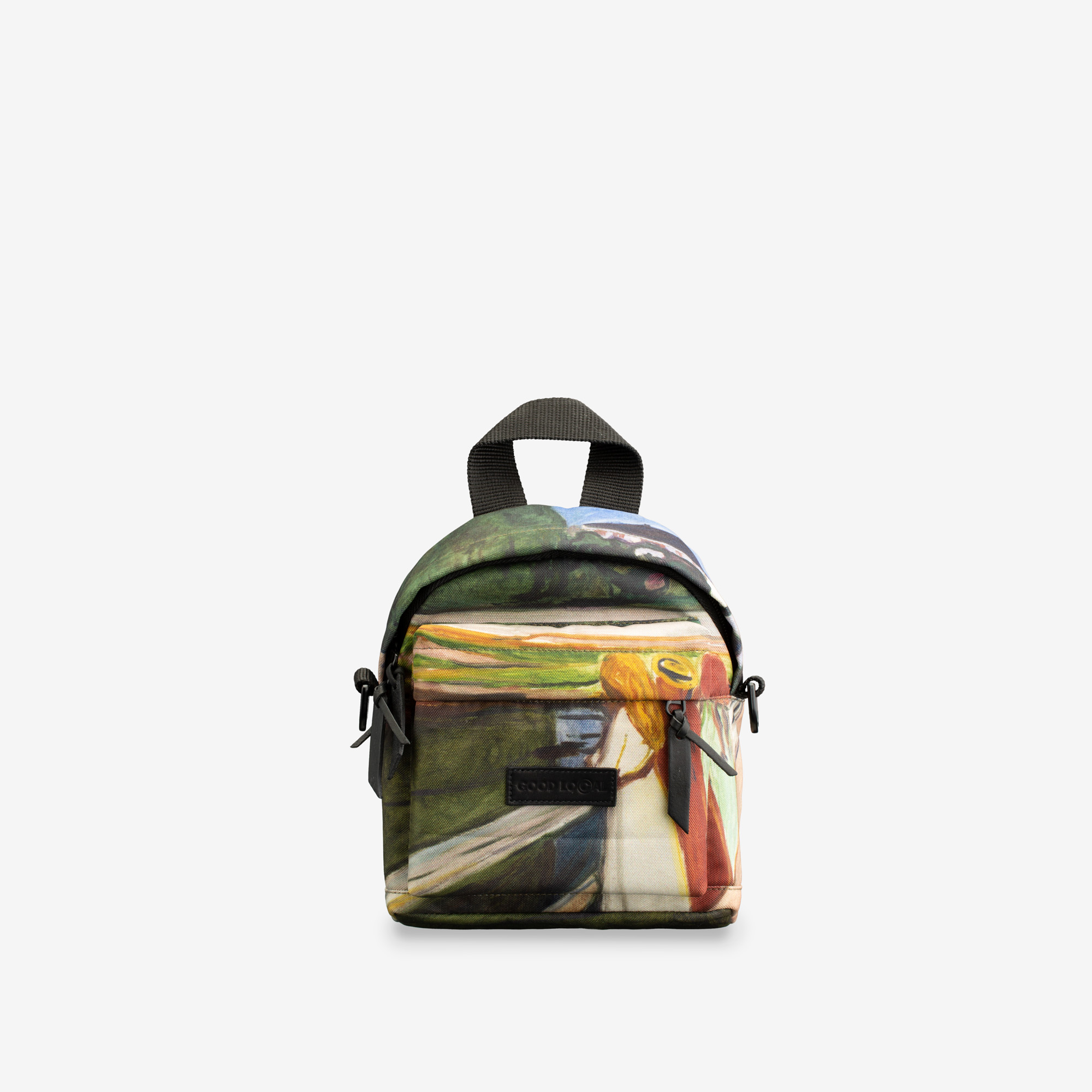 картинка Backpack Mini Девушки на мосту (Эдвард Мунк) от магазина Good local